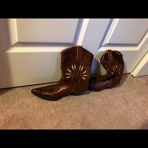 Cowboy boots from Nashville.